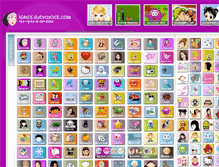 Tablet Screenshot of igrice-djevojcice.com
